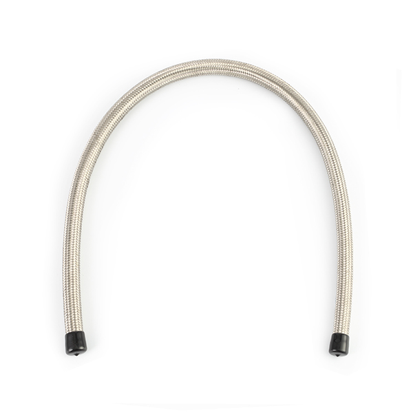 Mishimoto — Mishimoto 3Ft Stainless Steel Braided Hose w/ -10AN Fittings - Stainless
Braided Line - view 4